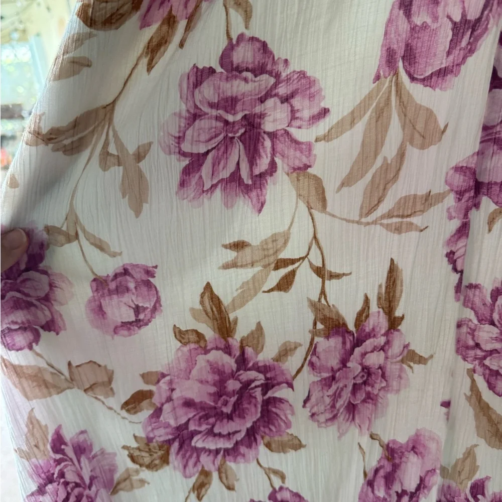 Abercrombie floral maxi dress